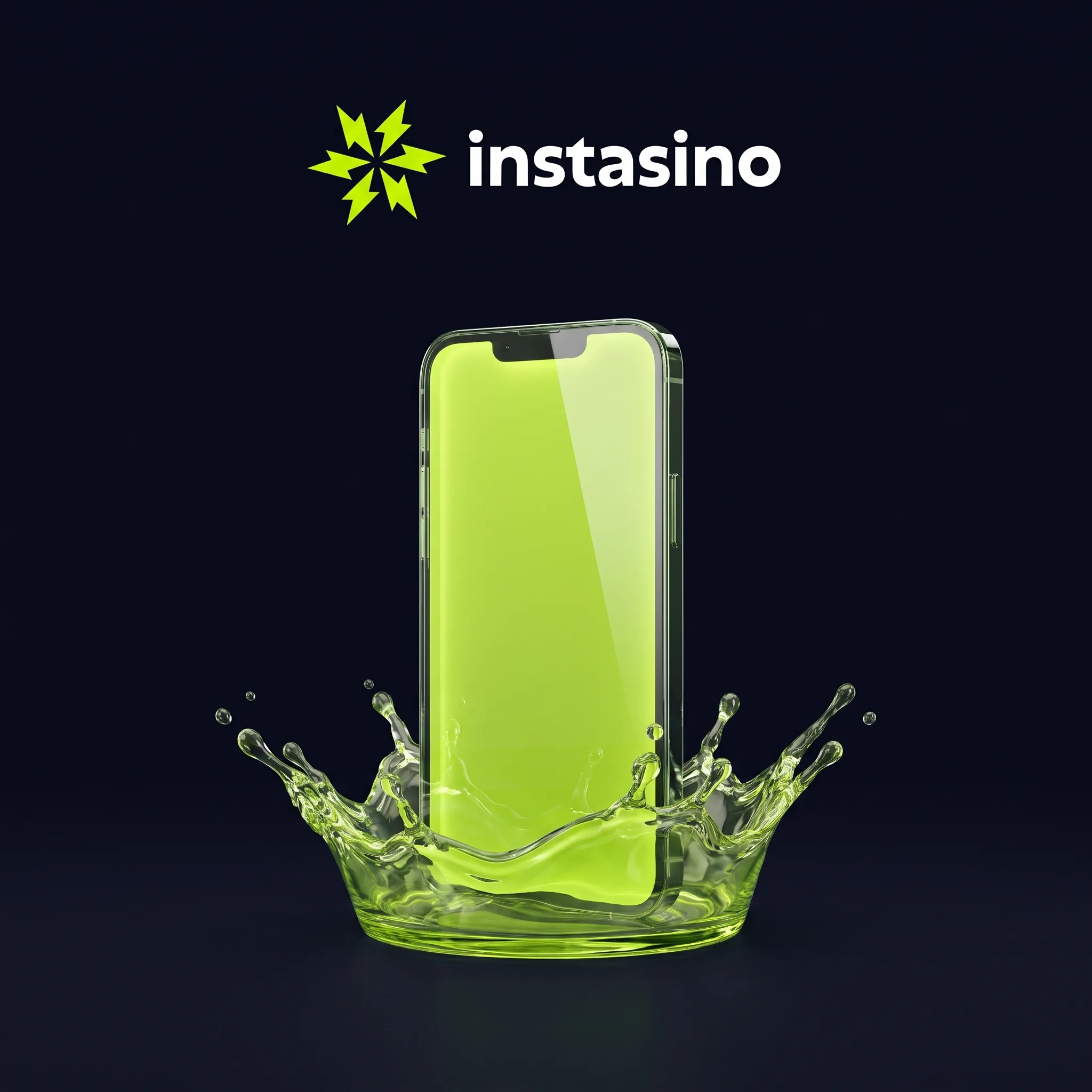 Instasino mobile illustration